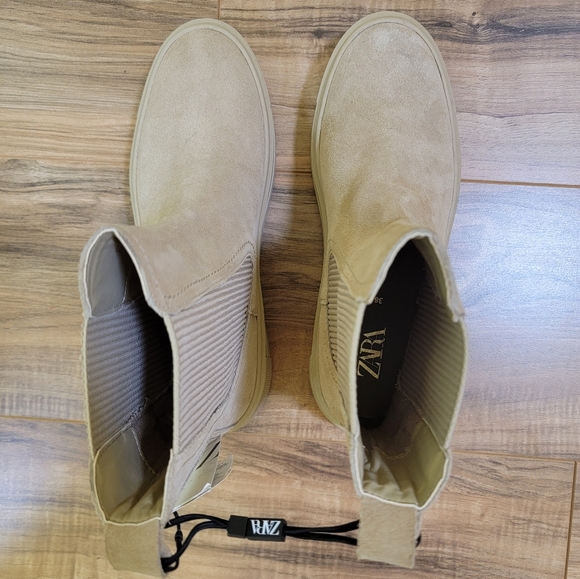 Zara leather boots size 38 - Picture 10 of 10